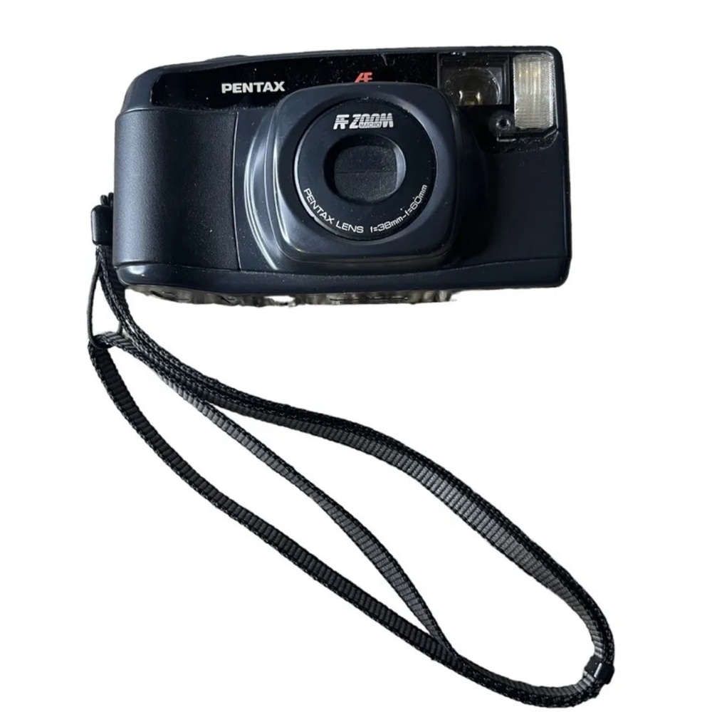 Pentax IQZoom 60 point-and-shoot 35mm film camera